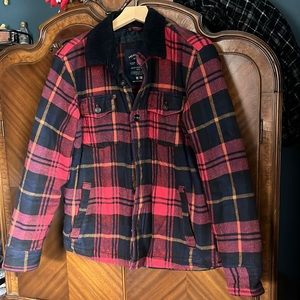 American Eagle Plaid Coat